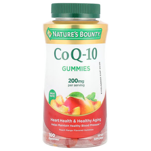 <img alt="Natures Bounty, CoQ-10 Gummies, Peach Mango, 100 Gummies (100 mg per Gummy)" title="Natures Bounty, CoQ-10 Gummies, Peach Mango, 100 Gummies (100 mg per Gummy),074312012839"