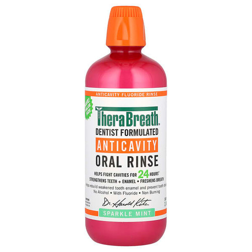 <img alt="TheraBreath, Anticavity Oral Rinse, Sparkle Mint, 33.8 fl oz (1 l)" title="TheraBreath, Anticavity Oral Rinse, Sparkle Mint, 33.8 fl oz (1 l),697029220931"