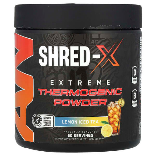 <img alt="ABE, Shred-X, Extreme Thermogenic Powder, Lemon Iced Tea, 10.58 oz (300 g)" title="ABE, Shred-X, Extreme Thermogenic Powder, Lemon Iced Tea, 10.58 oz (300 g),5056555201824"