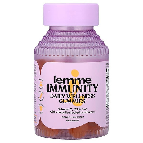 <img alt="Lemme, Immunity Daily Wellness Gummies, Sweet Orange, 60 Gummies" title="Lemme, Immunity Daily Wellness Gummies, Sweet Orange, 60 Gummies,850037549085"