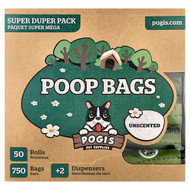 <img alt="Pogis Pet Supplies, Poop Bags, Super Duper Pack, Unscented, 50 Rolls, 750 Bags, 2 Dispensers" title="Pogis Pet Supplies, Poop Bags, Super Duper Pack, Unscented, 50 Rolls, 750 Bags, 2 Dispensers,700381587946"