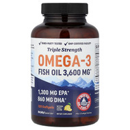 <img alt="MAV Nutrition, Omega-3 Fish Oil, Natural Lemon, 120 Softgels" title="MAV Nutrition, Omega-3 Fish Oil, Natural Lemon, 120 Softgels,850018273053"