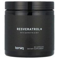 <img alt="Toniiq, Resveratrol+, With Quercetin & MCT, 90 Capsules" title="Toniiq, Resveratrol+, With Quercetin & MCT, 90 Capsules,858111007995"