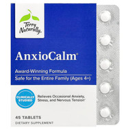 <img alt="Terry Naturally, AnxioCalm, 45 Tablets" title="Terry Naturally, AnxioCalm, 45 Tablets,367703410049"