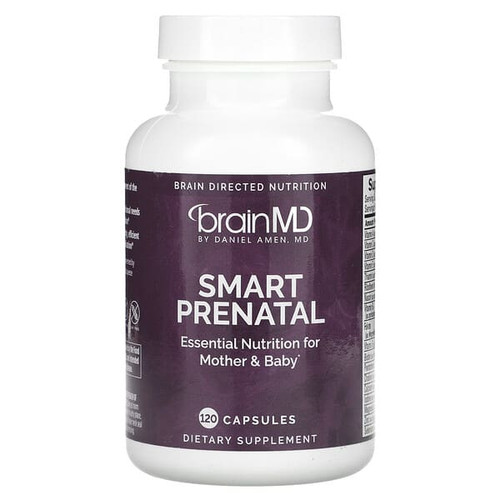 <img alt="BrainMD, Smart Prenatal, 120 Capsules" title="BrainMD, Smart Prenatal, 120 Capsules,857568003314"