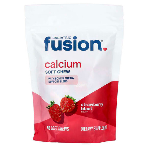 <img alt="Bariatric Fusion, Calcium Soft Chew, Strawberry Blast, 60 Soft Chews" title="Bariatric Fusion, Calcium Soft Chew, Strawberry Blast, 60 Soft Chews,810030380320"