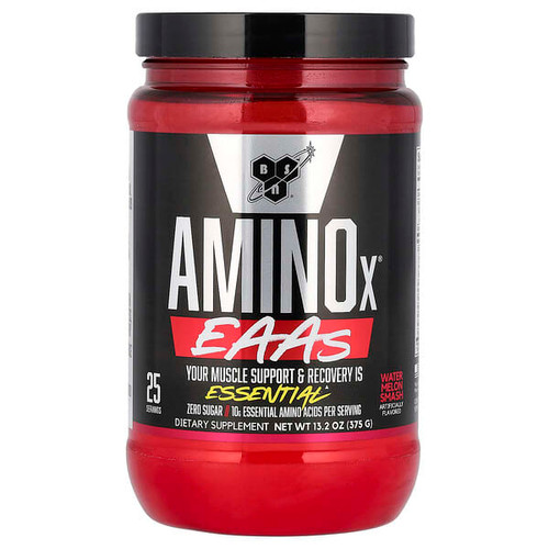 <img alt="BSN, AminoX, EAAs, Muscle Support & Recovery, Watermelon Smash, 13.2 oz (375 g)" title="BSN, AminoX, EAAs, Muscle Support & Recovery, Watermelon Smash, 13.2 oz (375 g),834266010851"