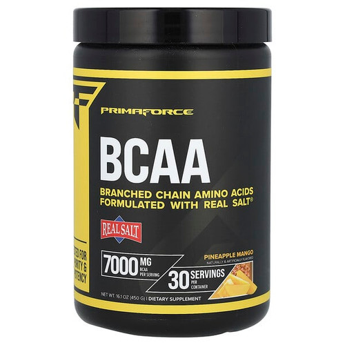 <img alt="Primaforce, BCAA, Pineapple Mango, 16.1 oz (450 g)" title="Primaforce, BCAA, Pineapple Mango, 16.1 oz (450 g),811445021204"