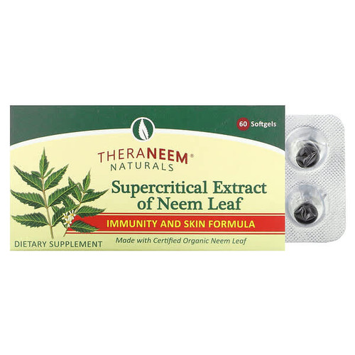 <img alt="Organix South, TheraNeem Naturals, Supercritical Extract of Neem Leaf, 8 mg, 60 Softgels" title="Organix South, TheraNeem Naturals, Supercritical Extract of Neem Leaf, 8 mg, 60 Softgels,666183000253"