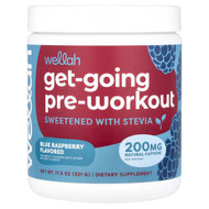 <img alt="Wellah, Get-Going Pre-Workout, Blue Raspberry, 11.5 oz (321 g)" title="Wellah, Get-Going Pre-Workout, Blue Raspberry, 11.5 oz (321 g),850057089721"