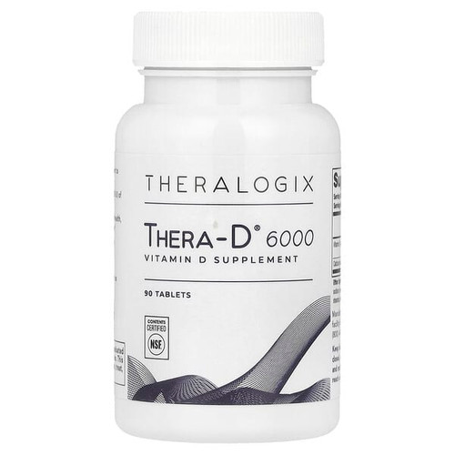 <img alt="Theralogix, Thera-D 6000, 90 Tablets" title="Theralogix, Thera-D 6000, 90 Tablets,813349010841"