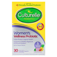 <img alt="Culturelle, Probiotics, Womens Wellness Probiotic, Mixed Fruit, 30 Chewable Tablets" title="Culturelle, Probiotics, Womens Wellness Probiotic, Mixed Fruit, 30 Chewable Tablets,049100401492"