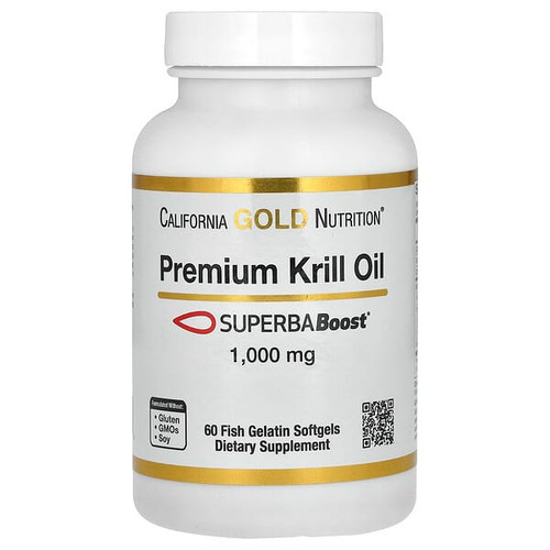 <img alt="California Gold Nutrition, Premium Krill Oil with SUPERBABoost, 1,000 mg, 60 Fish Gelatin Softgels" title="California Gold Nutrition, Premium Krill Oil with SUPERBABoost, 1,000 mg, 60 Fish Gelatin Softgels,898220018079"