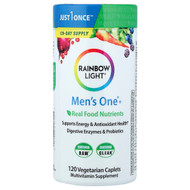 <img alt="Rainbow Light, Mens One+, Real Food Nutrients, 120 Vegetarian Caplets" title="Rainbow Light, Mens One+, Real Food Nutrients, 120 Vegetarian Caplets,021888217151"