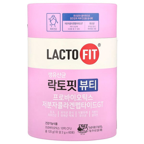 <img alt="Lactofit, Probiotic, Beauty, 60 Sticks, (2 g) Each" title="Lactofit, Probiotic, Beauty, 60 Sticks, (2 g) Each,8805915681816"