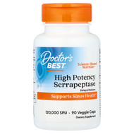 <img alt="Doctors Best, High Potency Serrapeptase, 90 Veggie Caps" title="Doctors Best, High Potency Serrapeptase, 90 Veggie Caps,753950002319"