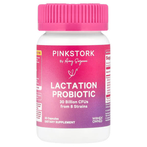 <img alt="Pink Stork, Lactation Probiotic, 30 Billion CFUs, 30 Capsules" title="Pink Stork, Lactation Probiotic, 30 Billion CFUs, 30 Capsules,850018865456"