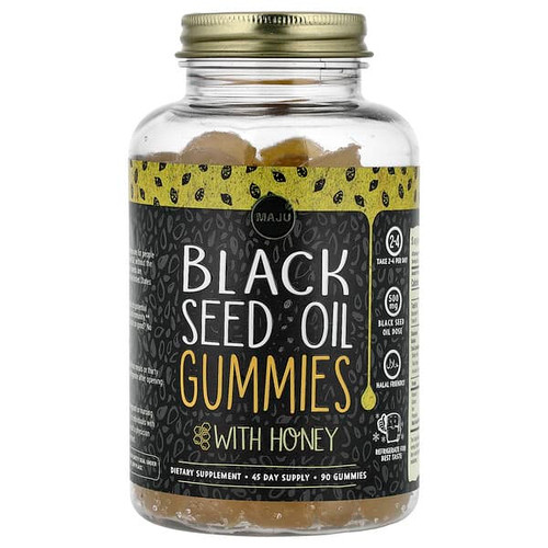 <img alt="Maju Superfoods, Black Seed Oil Gummies, 90 Gummies (250 mg per Gummy)" title="Maju Superfoods, Black Seed Oil Gummies, 90 Gummies (250 mg per Gummy),851870008159"