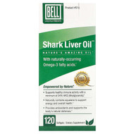<img alt="Bell Lifestyle, Shark Liver Oil, 120 Softgels" title="Bell Lifestyle, Shark Liver Oil, 120 Softgels,771733112802"
