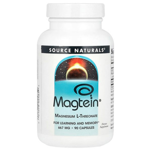 <img alt="Source Naturals, Magtein, Magnesium L-Threonate, 90 Capsules" title="Source Naturals, Magtein, Magnesium L-Threonate, 90 Capsules,021078024859"