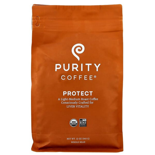<img alt="Purity Coffee, Protect, Whole Bean, Light-Medium Roast, 12 oz (340 g)" title="Purity Coffee, Protect, Whole Bean, Light-Medium Roast, 12 oz (340 g),850005169147"