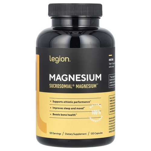 <img alt="Legion Athletics, Magnesium, 120 Capsules" title="Legion Athletics, Magnesium, 120 Capsules,850040346435"