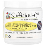 <img alt="Sufficient C, High Dosed Immune-Ade Drink Mix, Lemon Peach, 125 g" title="Sufficient C, High Dosed Immune-Ade Drink Mix, Lemon Peach, 125 g,040232072697"