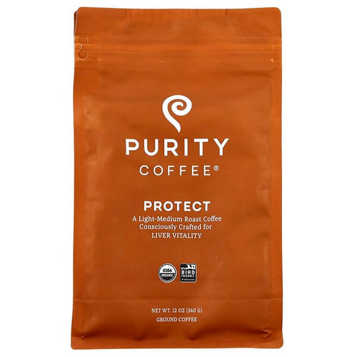 <img alt="Purity Coffee, Protect, Ground, Light-Medium Roast, 12 oz (340 g)" title="Purity Coffee, Protect, Ground, Light-Medium Roast, 12 oz (340 g),850005169277"