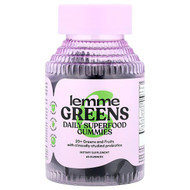 <img alt="Lemme, Greens, Daily Superfood Gummies, Berries & Greens, 60 Gummies" title="Lemme, Greens, Daily Superfood Gummies, Berries & Greens, 60 Gummies,850075104031"
