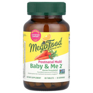 <img alt="MegaFood, Baby & Me 2, Postnatal Multi, 60 Tablets" title="MegaFood, Baby & Me 2, Postnatal Multi, 60 Tablets,051494104286"