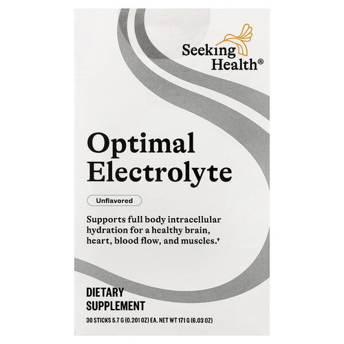 <img alt="Seeking Health, Optimal Electrolyte, Unflavored, 30 Sticks, 0.201 oz (5.7 g) Each" title="Seeking Health, Optimal Electrolyte, Unflavored, 30 Sticks, 0.201 oz (5.7 g) Each,810007520339"