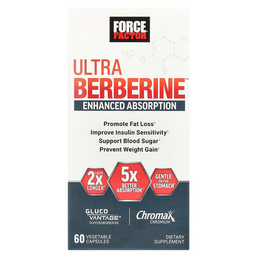 <img alt="Force Factor, Ultra Berberine, 60 Vegetable Capsules" title="Force Factor, Ultra Berberine, 60 Vegetable Capsules,810126661906"