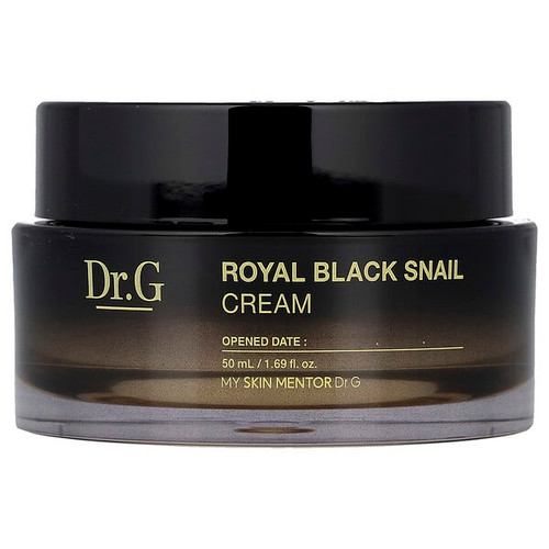 <img alt="Dr. G, Royal Black Snail Cream, 1.69 fl oz (50 ml)" title="Dr. G, Royal Black Snail Cream, 1.69 fl oz (50 ml),8809838651055"