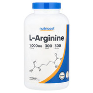 <img alt="Nutricost, L-Arginine, 1,000 mg, 300 Tablets" title="Nutricost, L-Arginine, 1,000 mg, 300 Tablets,810014670324"