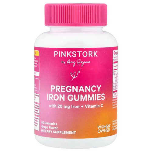 <img alt="Pink Stork, Pregnancy Iron Gummies, Grape, 60 Gummies" title="Pink Stork, Pregnancy Iron Gummies, Grape, 60 Gummies,850026342017"