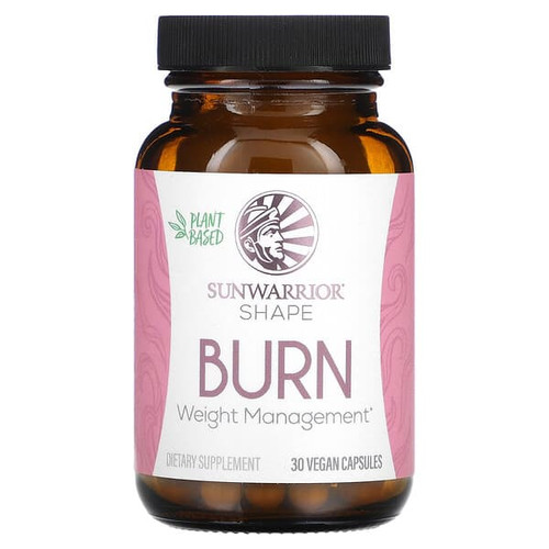 <img alt="Sunwarrior, Shape, Burn, Weight Management, 30 Vegan Capsules" title="Sunwarrior, Shape, Burn, Weight Management, 30 Vegan Capsules,810100920180"