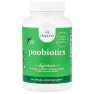 <img alt="NB Pure, Poobiotics, 60 Capsules" title="NB Pure, Poobiotics, 60 Capsules,013886030382"