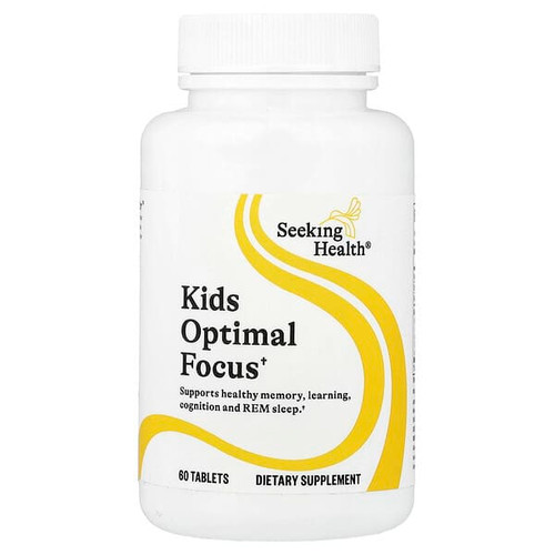 <img alt="Seeking Health, Kids Optimal Focus, 60 Tablets" title="Seeking Health, Kids Optimal Focus, 60 Tablets,810007521886"