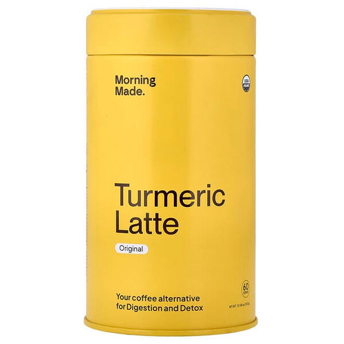 <img alt="Morning Made, Turmeric Latte, Original, 10.58 oz (300 g)" title="Morning Made, Turmeric Latte, Original, 10.58 oz (300 g),850069830083"