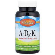 <img alt="Carlson, Vitamins A - D3 - K2, 120 Soft Gels" title="Carlson, Vitamins A - D3 - K2, 120 Soft Gels,088395119101"