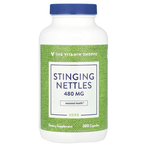 <img alt="The Vitamin Shoppe, Stinging Nettles, 480 mg, 300 Capsules" title="The Vitamin Shoppe, Stinging Nettles, 480 mg, 300 Capsules,766536012572"