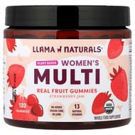 <img alt="Llama Naturals, Womens Plant-Based Multi, Real Fruit Gummies, Strawberry Jam, 120 Gummies" title="Llama Naturals, Womens Plant-Based Multi, Real Fruit Gummies, Strawberry Jam, 120 Gummies,860012225941"