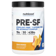 <img alt="Nutricost, Performance, Pre-SF, Stimulant-Free Pre-Workout Complex, Peach Mango, 15.6 oz (438 g)" title="Nutricost, Performance, Pre-SF, Stimulant-Free Pre-Workout Complex, Peach Mango, 15.6 oz (438 g),810014672359"