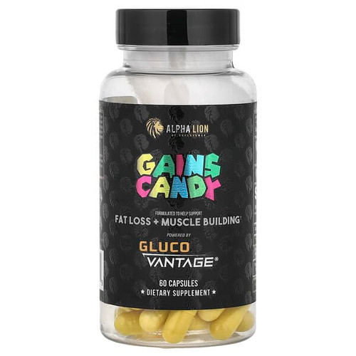 <img alt="ALPHA LION, Gains Candy, Gluco Vantage, 60 Capsules (100 mg per Capsule)" title="ALPHA LION, Gains Candy, Gluco Vantage, 60 Capsules (100 mg per Capsule),810037992229"