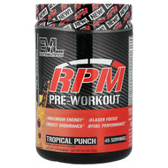 <img alt="EVLution Nutrition, RPM Pre-Workout, Tropical Punch, 12.4 oz (351 g)" title="EVLution Nutrition, RPM Pre-Workout, Tropical Punch, 12.4 oz (351 g),810167100907"