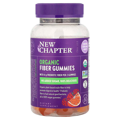 <img alt="New Chapter, Organic Fiber Gummies, Citrus Berry, 60 Flavored Gummies" title="New Chapter, Organic Fiber Gummies, Citrus Berry, 60 Flavored Gummies,727783904072"