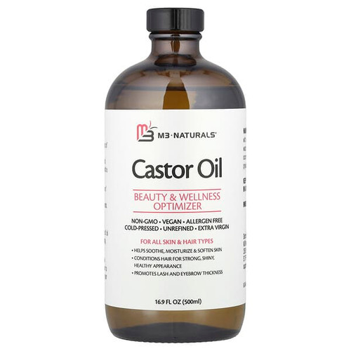 <img alt="M3, Castor Oil + Body Wrap Kit, 16.9 fl oz (500 ml)" title="M3, Castor Oil + Body Wrap Kit, 16.9 fl oz (500 ml),850021371548"