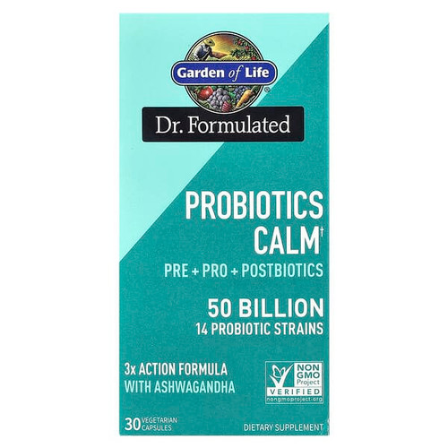 <img alt="Garden of Life, Probiotics Calm, 50 Billion, 30 Vegetarian Capsules" title="Garden of Life, Probiotics Calm, 50 Billion, 30 Vegetarian Capsules,658010131803"