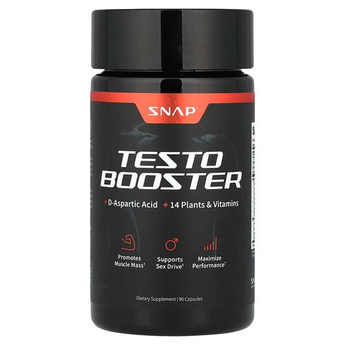 <img alt="Snap Supplements, Testo Booster, 90 Capsules" title="Snap Supplements, Testo Booster, 90 Capsules,850039253423"