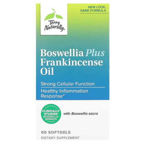 <img alt="Terry Naturally, Boswellia Plus Frankincense Oil, 60 Softgels" title="Terry Naturally, Boswellia Plus Frankincense Oil, 60 Softgels,367703381264"